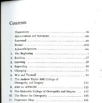 The First School of Osteopathic Medicine A Chronicle