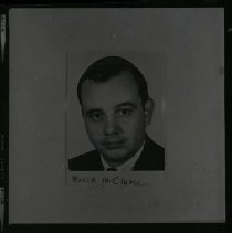 Negative of Byron D. McClure, II