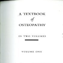 A Textbook of Osteopathy