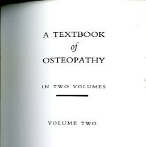 A Textbook of Osteopathy