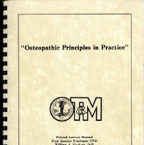 Osteopathic Principles in Practice