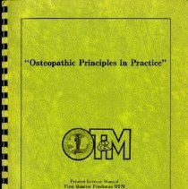 Osteopathic Principles in Practice