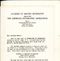 Principles of Osteopathy