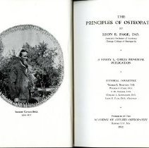 The Principles of Osteopathy