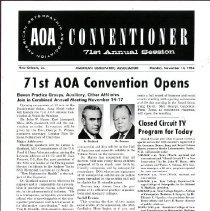 AOA Convention Newsletter