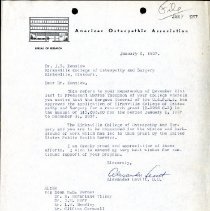 Letter to John Denslow from Alexander Levitt