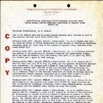 Certification Concerning Travel Expenses under NIH Grant