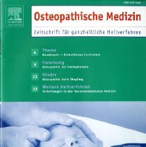 Osteopathische Medizin, Issue 3