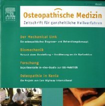 Osteopathische Medizin, Issue 1