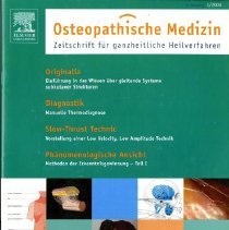 Osteopathische Medizin, Issue 1