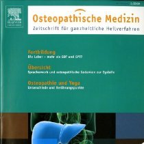 Osteopathische Medizin, Issue 1