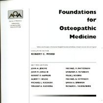Foundations for Osteopathic Medicine