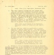 Letter to Clark Kerr from Morris Thompson