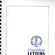 Kirksville College of Osteopathic Medicine Commencement Congratulatory Lett