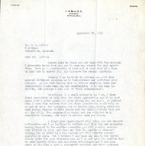 Letter to H. E. Litton from Leo Bock