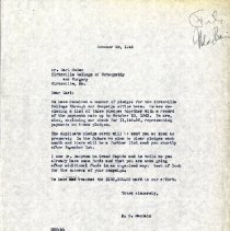 Letter to Carl McGee from R. N. MacBain