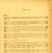 Letter to R. N. MacBain from John Denslow