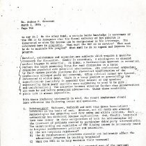 Letter to Andrew P. Corcoran from Bruce Spitz