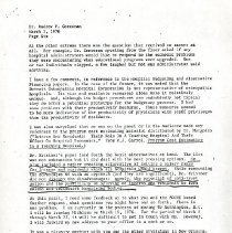 Letter to Andrew P. Corcoran from Bruce Spitz