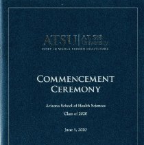 ASHS Class of 2020 Commencement Program