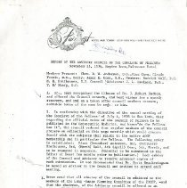 Report of the Advisory Council of the Conclave of Fellows