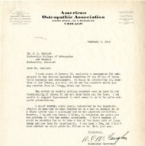 Letter to John Denslow from R. C. McCaughan