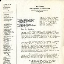 Letter to John Denslow from Harry Caylor