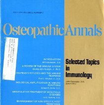 Osteopathic Annals Vol. 2, No. 7