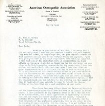 Letter to Orel F. Martin from J. Paul Leonard