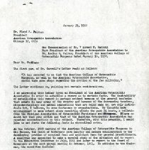 Letter to Floyd F. Peckham from James O. Watson