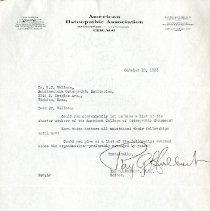 Letter to H. C. Wallace from Ray G. Hulburt