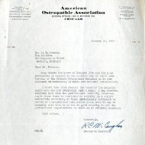 Letter to Albert C. Johnson from Russell C. McCaughan