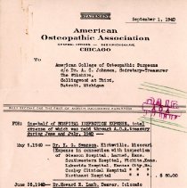 Hospital Inspections Invoice