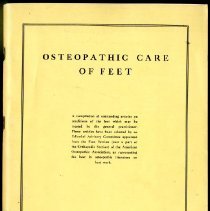 Osteopathic Care of Feet
