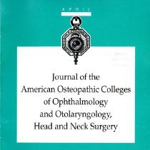 Journal of the American Colleges of Ophthalmology and Otolaryngology, Head