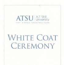 ASHS Physical Therapy Program White Coat Ceremony Program