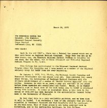 Letter to Hardin Cox from John Denslow