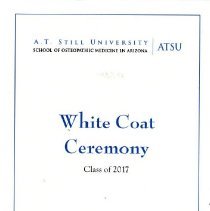 SOMA White Coat Ceremony Program