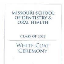 MOSDOH Class of 2022 White Coat Ceremony Program