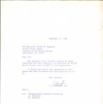 Letter to Thomas Eagleton from John Denslow