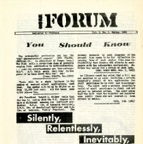 KCOS Forum Vol. 1 No. 5