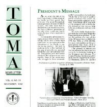TOMA Newsletter, Vol. 6, No. 20