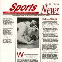 Sports News, Vol. 1, No. 1