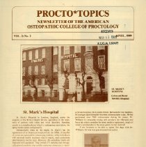 Procto Topics, Vol. 2, No. 2