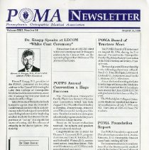 POMA Newsletter, Vol. XXII, No. 14