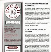 PROMO Newsletter, Vol. 7, No. 11