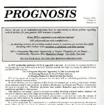 Prognosis, Vol. 10, No. 11