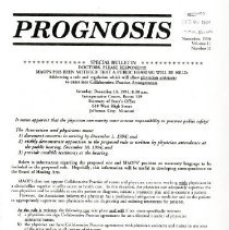 Prognosis, Vol. 11, No. 11