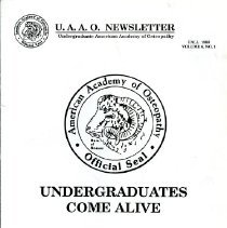 UAAO Newsletter, Vol. 6, No. 1