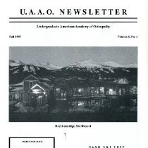 UAAO Newsletter, Vol. 8, No. 1